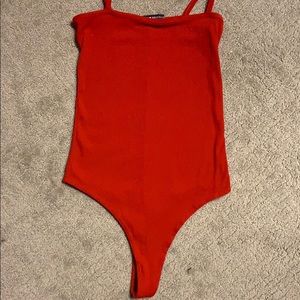 Red Body Suit